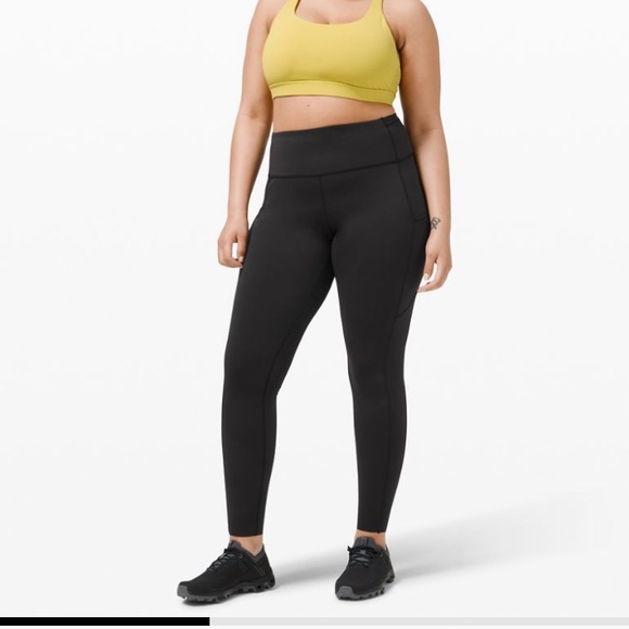 Navy Blue Lululemon Invigorate high rise legging size 2 - Picture 6 of 9